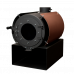 DS Classic heating stove with casing copper